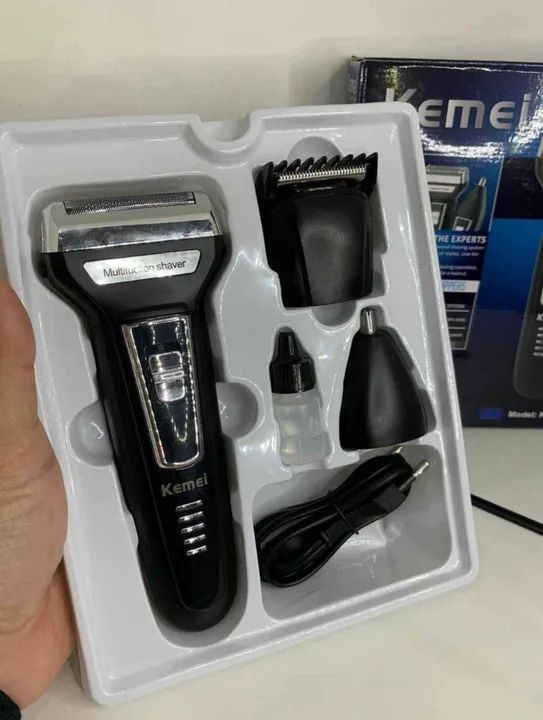 Máquina de Barbear Multifuncional Kemei