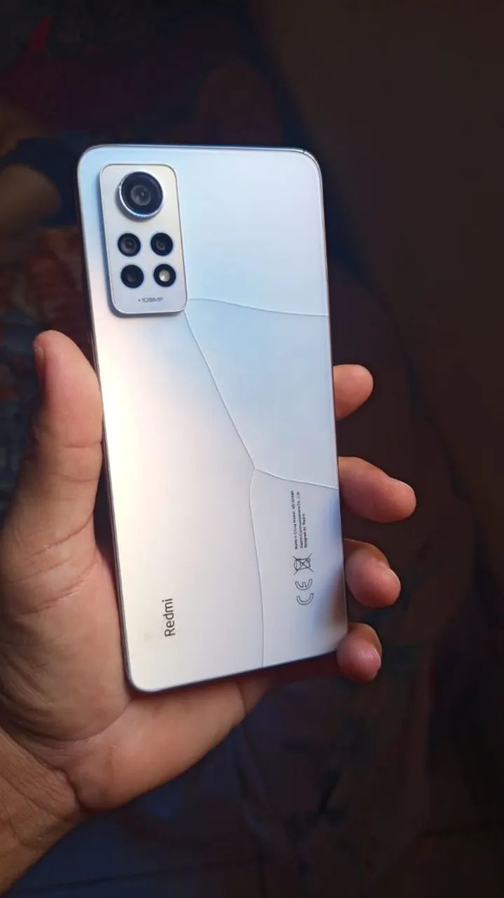 REDMI NOTE 12 PRO 256GB 16 RAM COM TRINCO ATRAS E UM PEQUENO NA FRENTE MAIS TODO ORIGINAL 