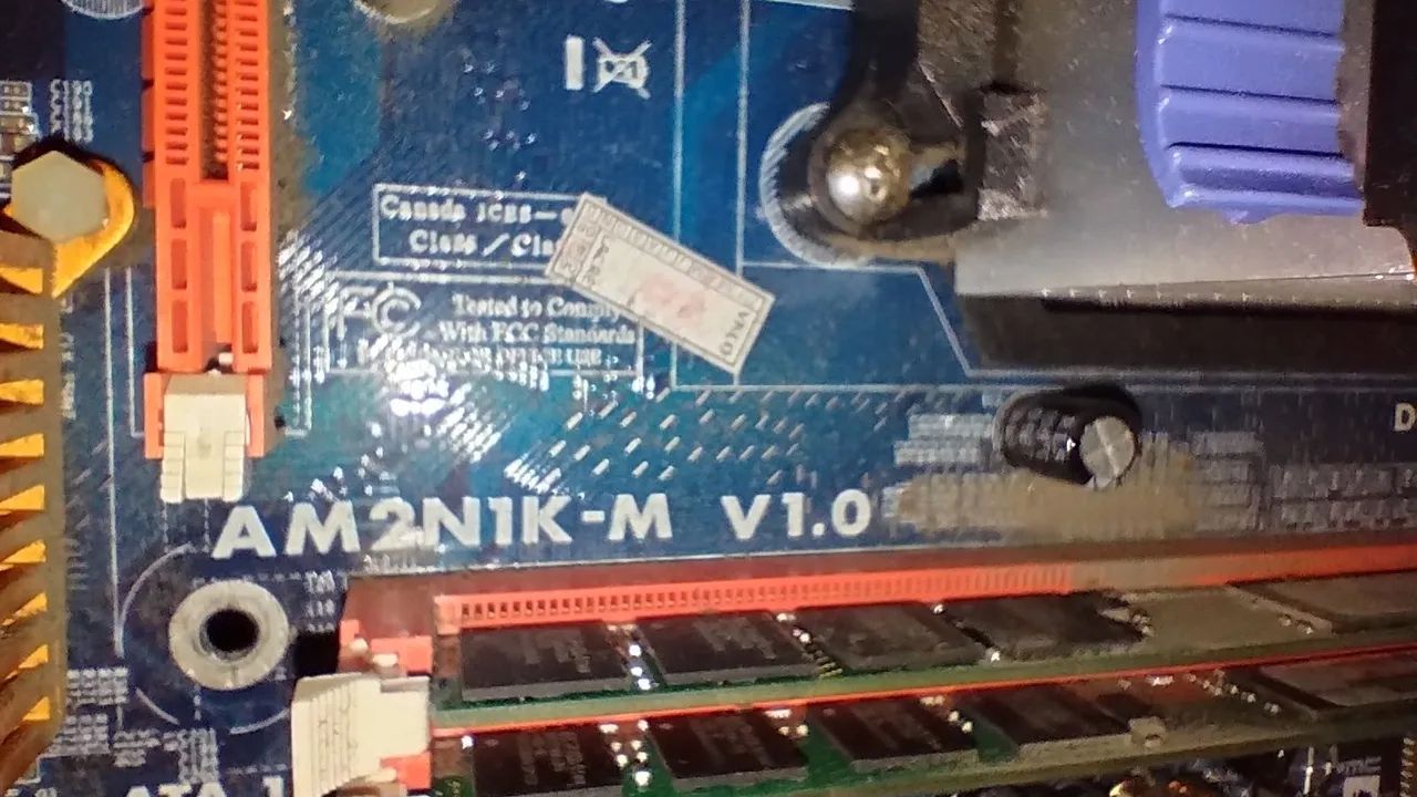 Kit Placa mãe Amd AM2NIK-M V1.0 - Foto 2