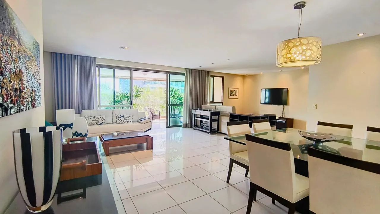 PENÍNSULA - EXCELENTE APARTAMENTO DE 3 QUARTOS, MOBILIADO, DISPONÍVEL PARA LOCAÇÃO.