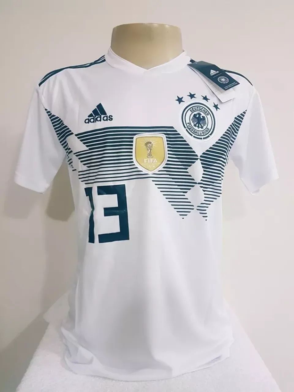 Camisa Alemanha com Patch Copa do Mundo