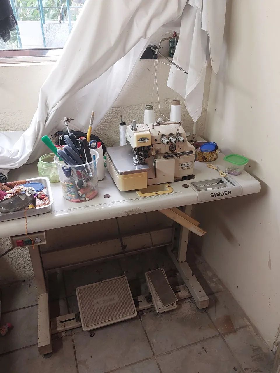 Máquina de Costura Industrial Singer 2491 - Foto 2