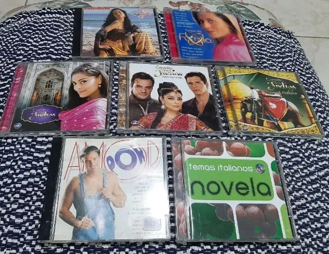 Lote De 7 Cd  De Novelas - Caminho Das Indias E Outros