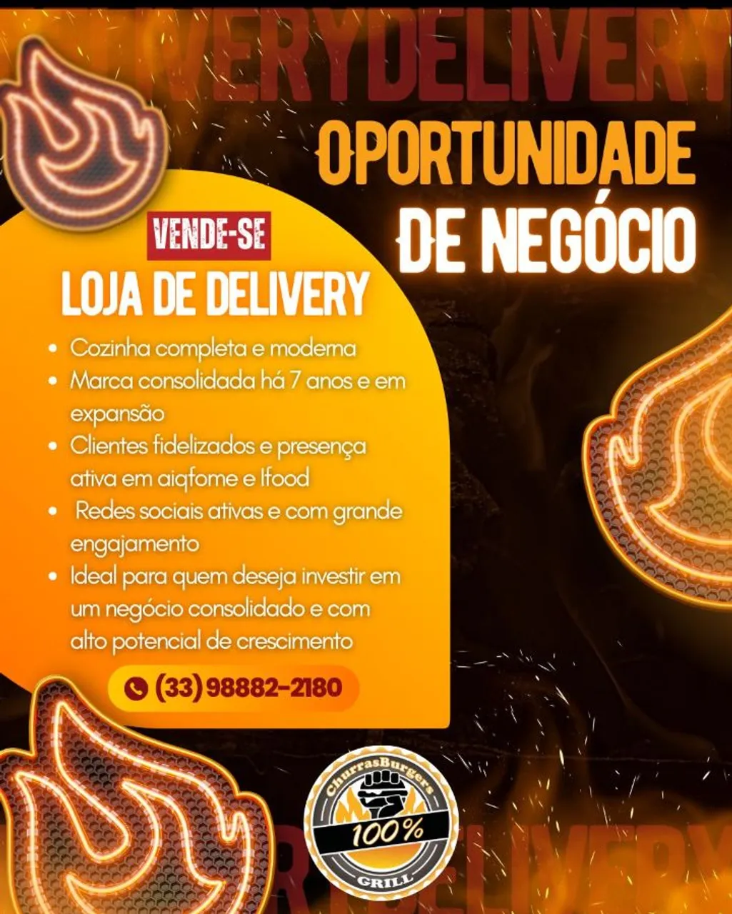 Loja de Delivery Completa - Oportunidade de Negócio