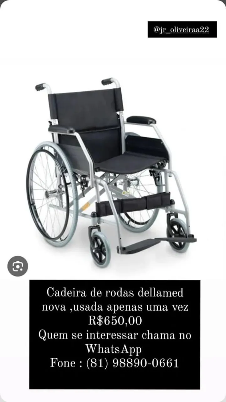 Cadeira de Rodas Dellamed