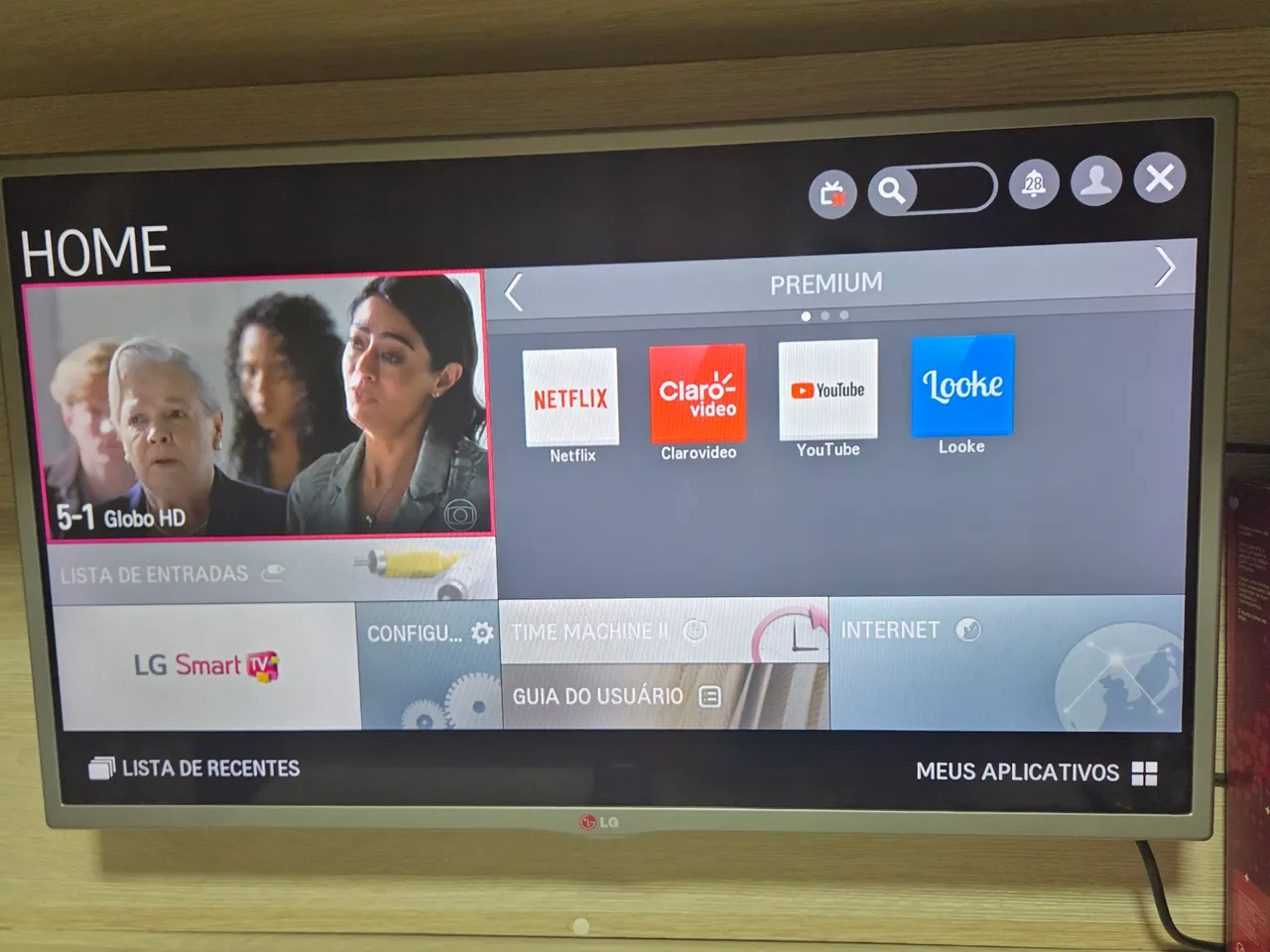 Smart TV LG - Tela de alta definição