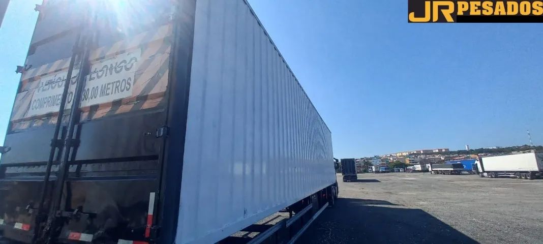 carreta rodofort baú bitrem ano 2011 eixo deslizante 100m³ sem pneus - Foto 4