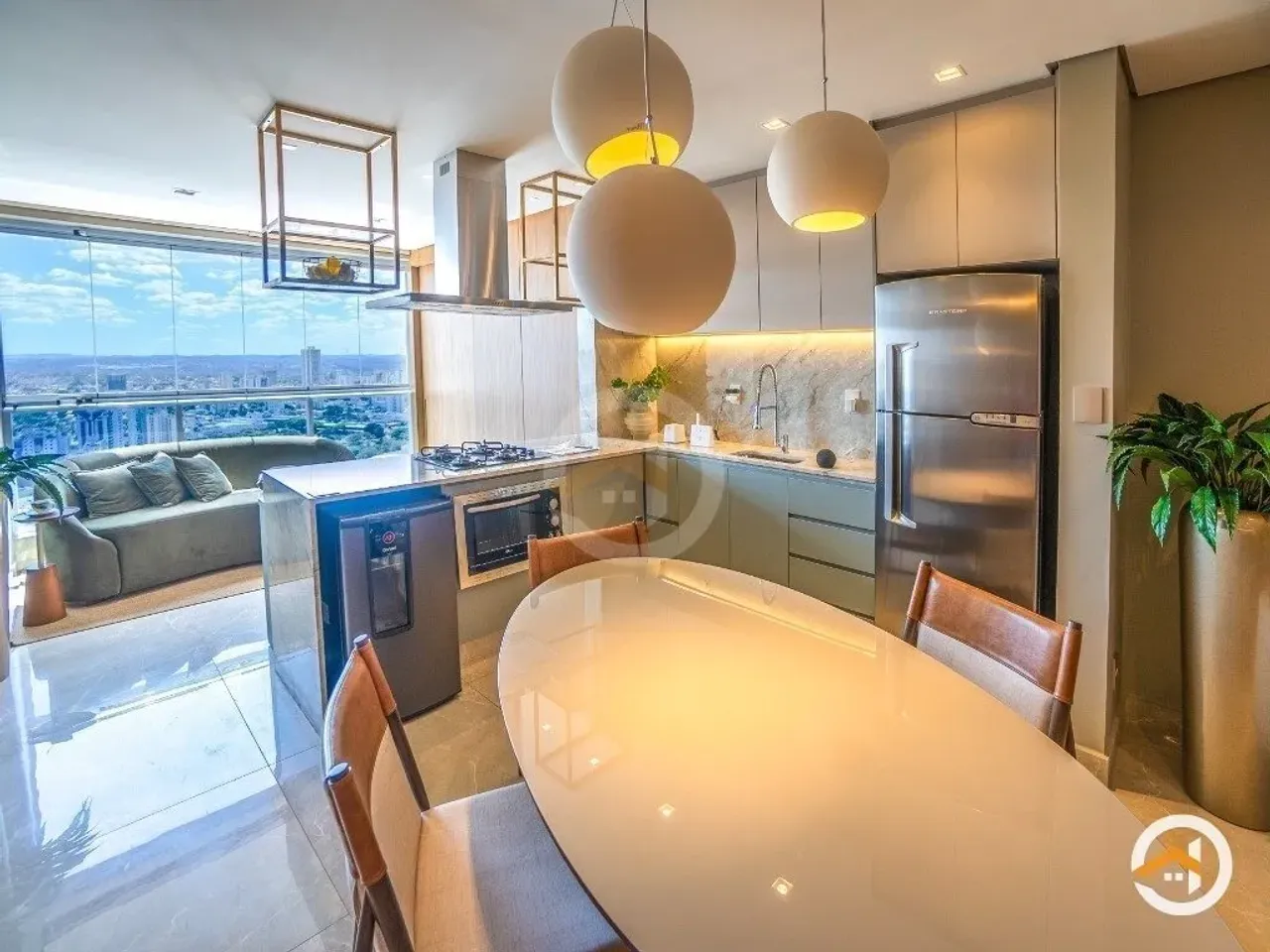 Apartamento a venda Setor Oeste 3 suites 90 metros ao lado do Lago das Rosas