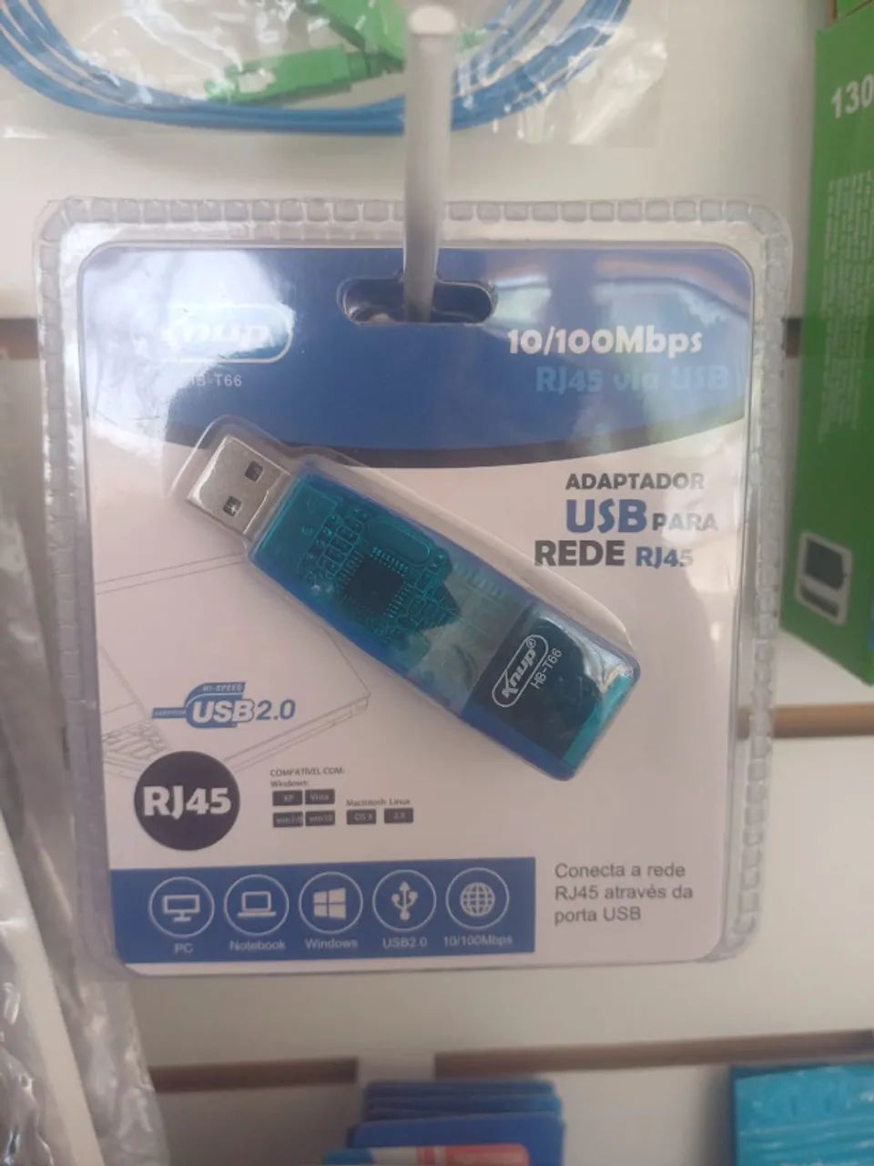 Adaptador USB para Rede RJ45