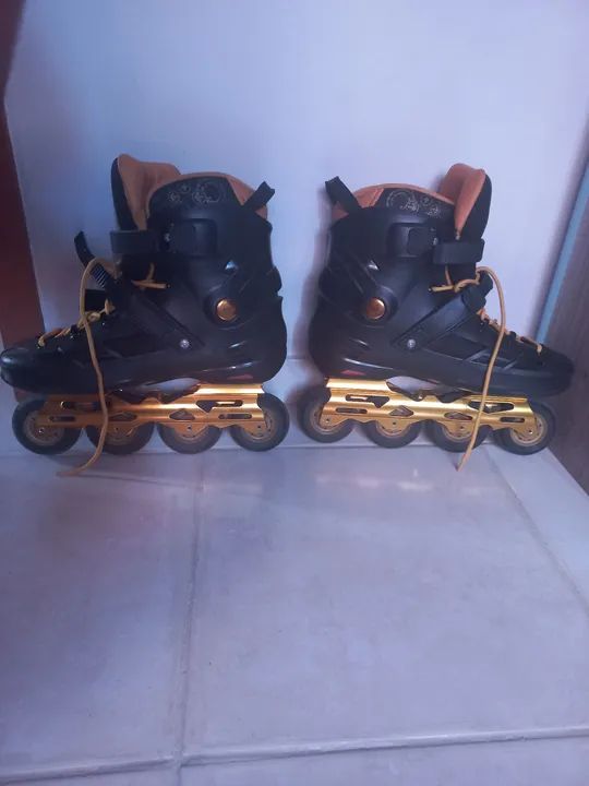 Patins Inline profissional oxer Abec 9 - Foto 3