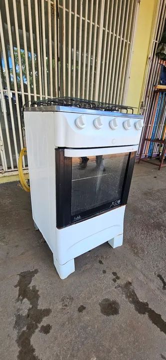 fogao 4 bocas acendimento automático com mangueira e registro - entrego 