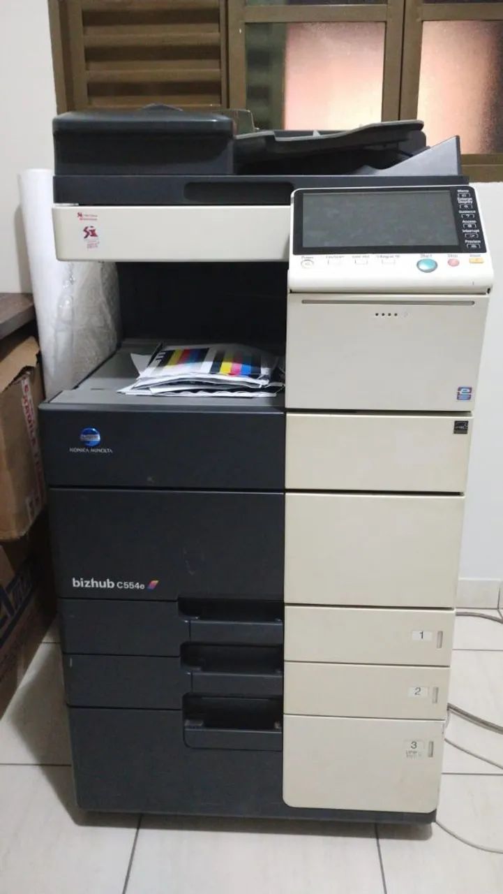 Impressora Multifuncional Konica Bizhub C554e