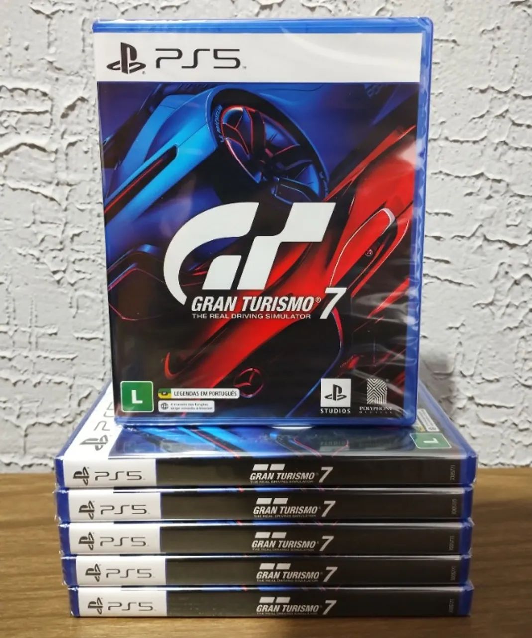 (Lacrado) Gran Turismo 7 PS5 (Aceitamos seu jogo usado como pagamento)