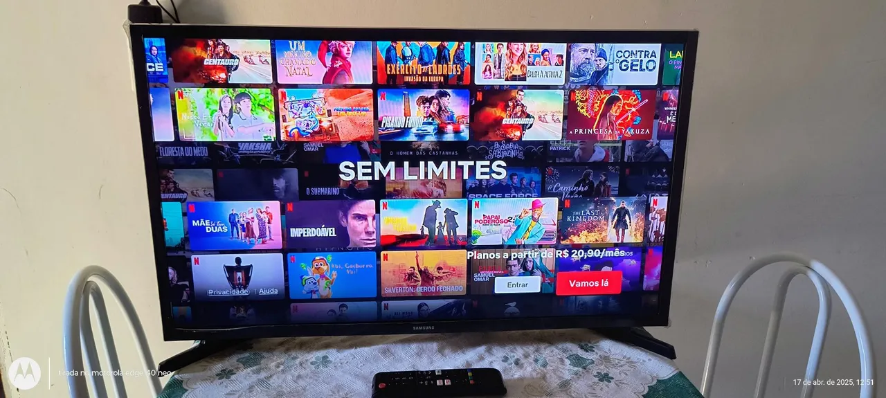 TV Samsung Smart 32 polegadas 750,00