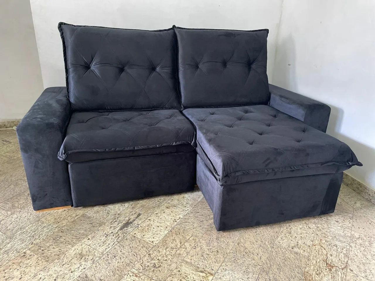 SOFÁ RETRÁTIL RECLINÁVEL SUPER CONFORTO E QUALIDADE GARANTIDOS!! 727TT665578336863107124