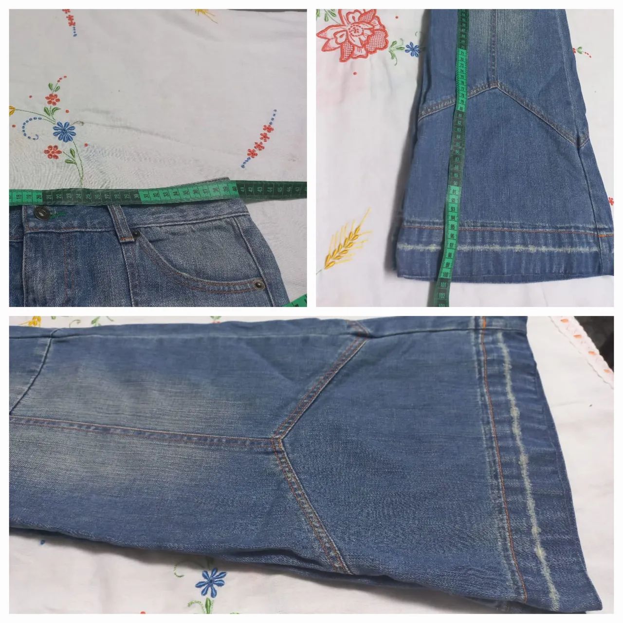 Calça jeans feminina  Tommy  tam 40 - Foto 2