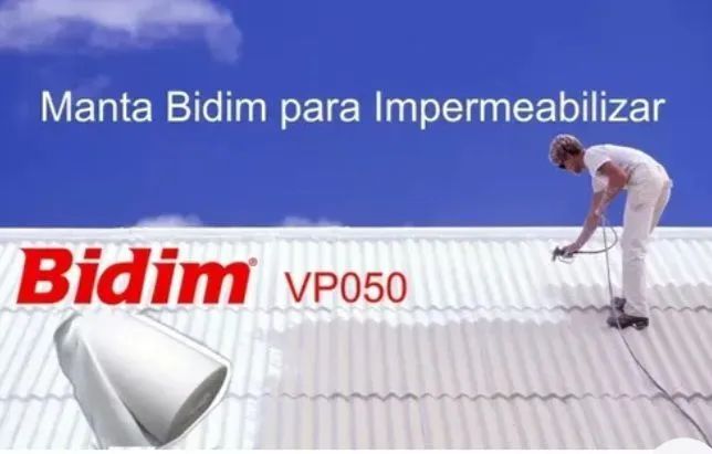 manta Bidim vp50 Impermeabilização telhado 