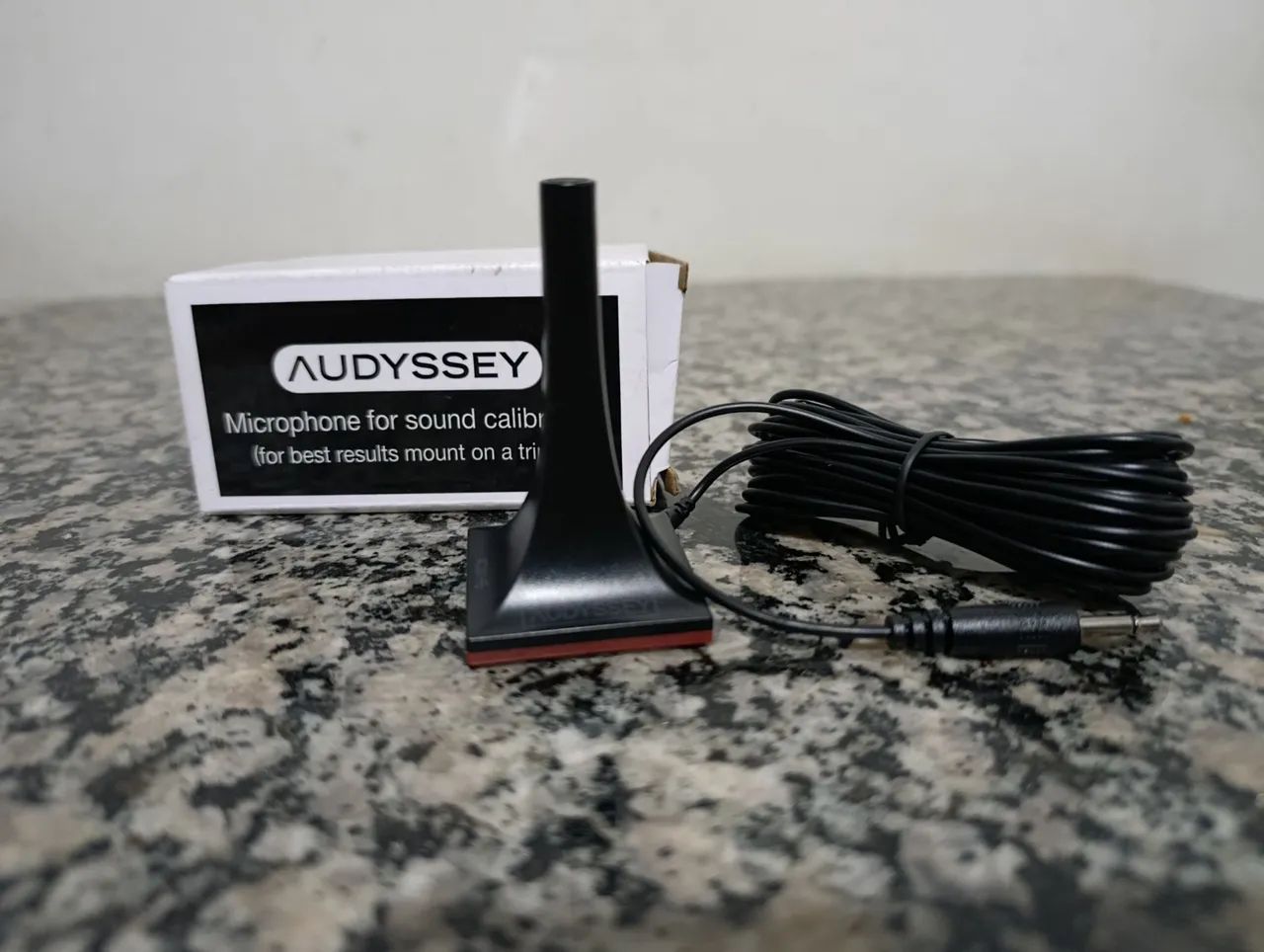 Microfone Audyssey para Calibração de Som, home theater, subwoofer, hi end