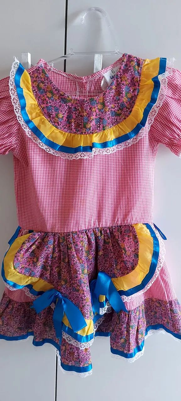 Vestido Festa Junina Infantil - Foto 2