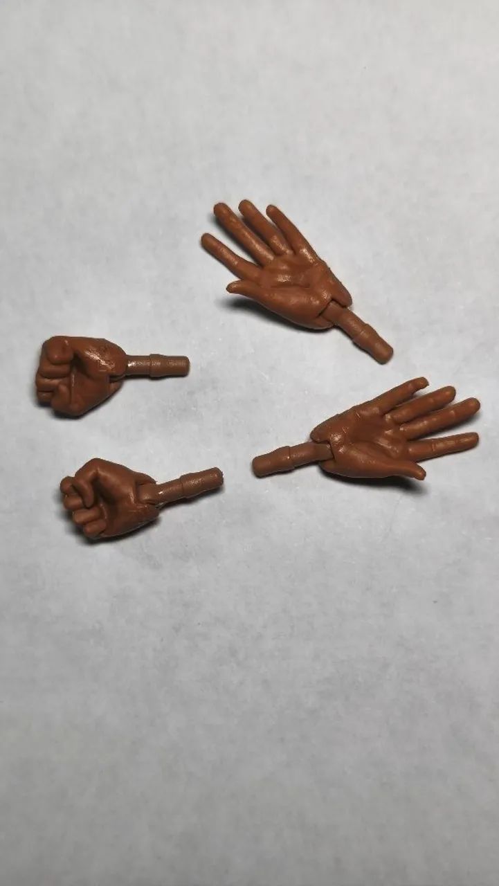 Marvel Legends - lote de mãos femininas para customização de boneco legends mcu