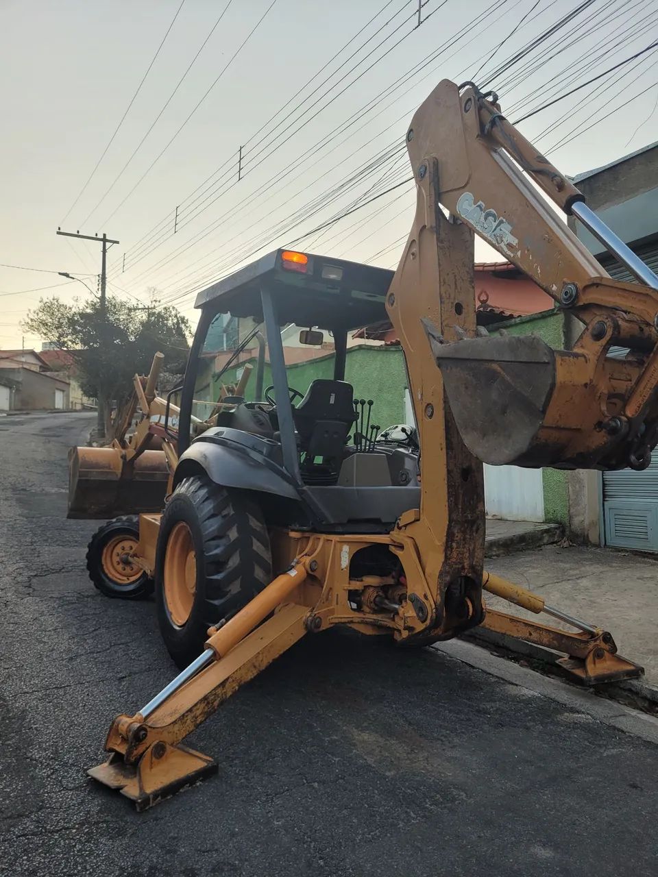 Retroescavadeira  CASE 580M - Foto 2