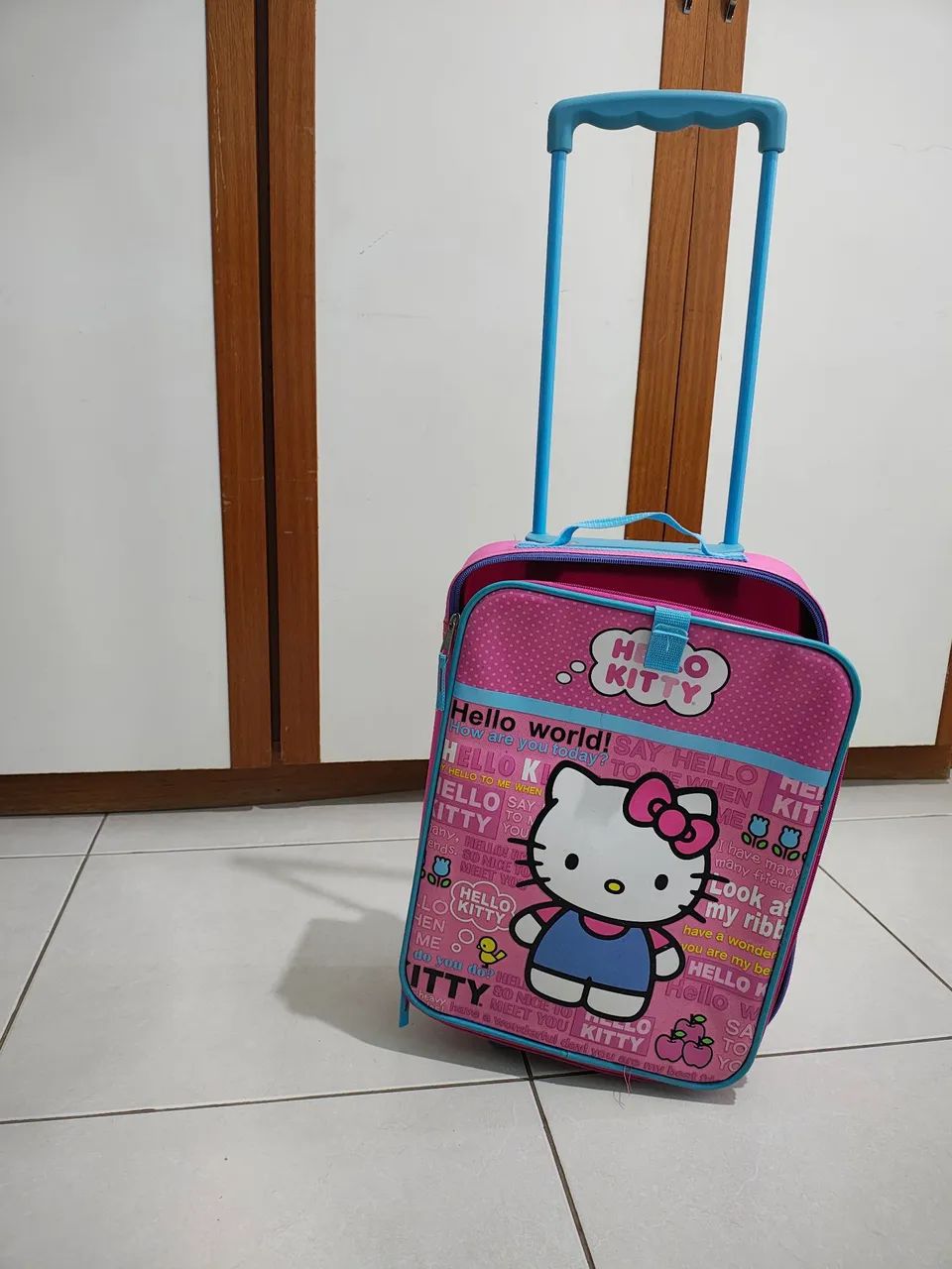 Mala Hello Kitty Infantil - Foto 5