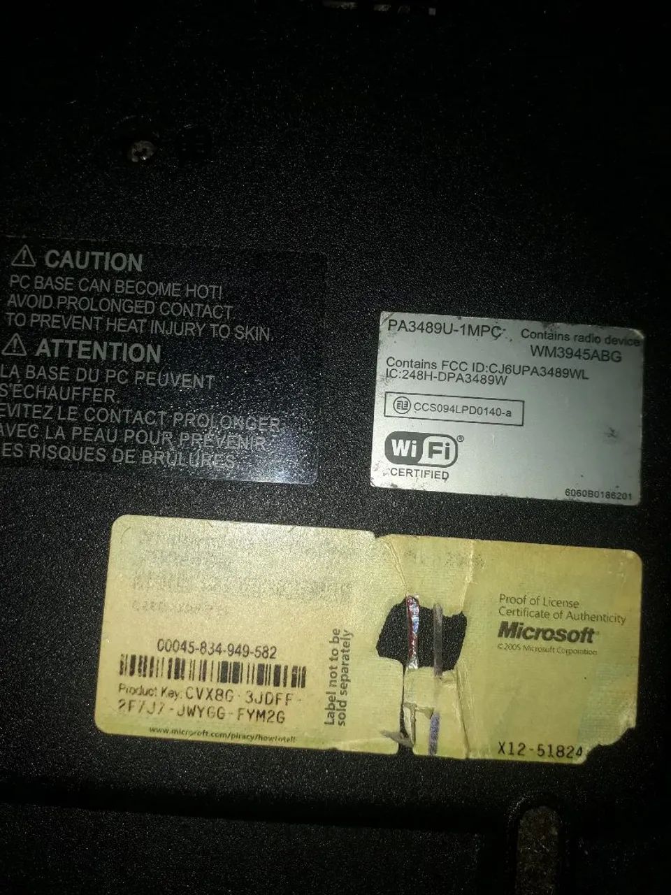 Notebook Toshiba  - Foto 3