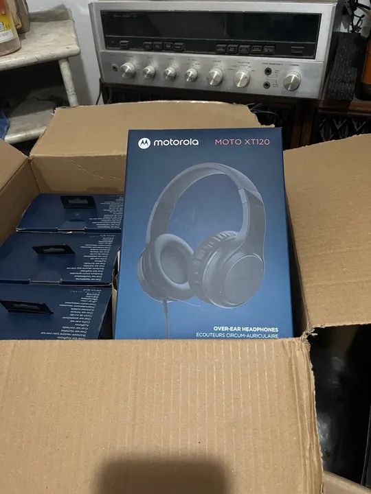 Fone de ouvido moto xt120 motorola headfone com fio