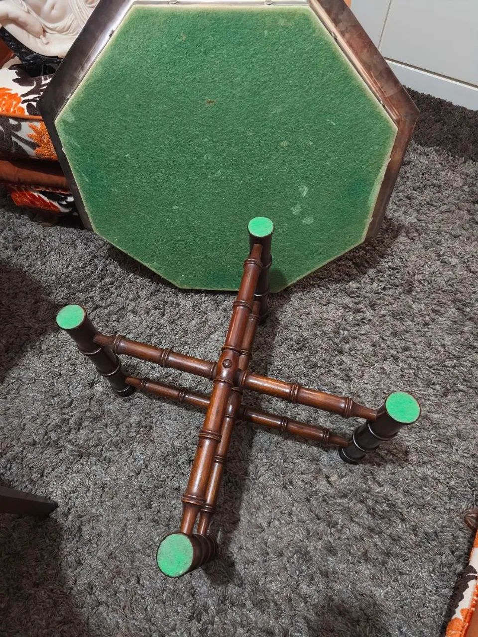 mesa de canto com borda em.prata  - Foto 4