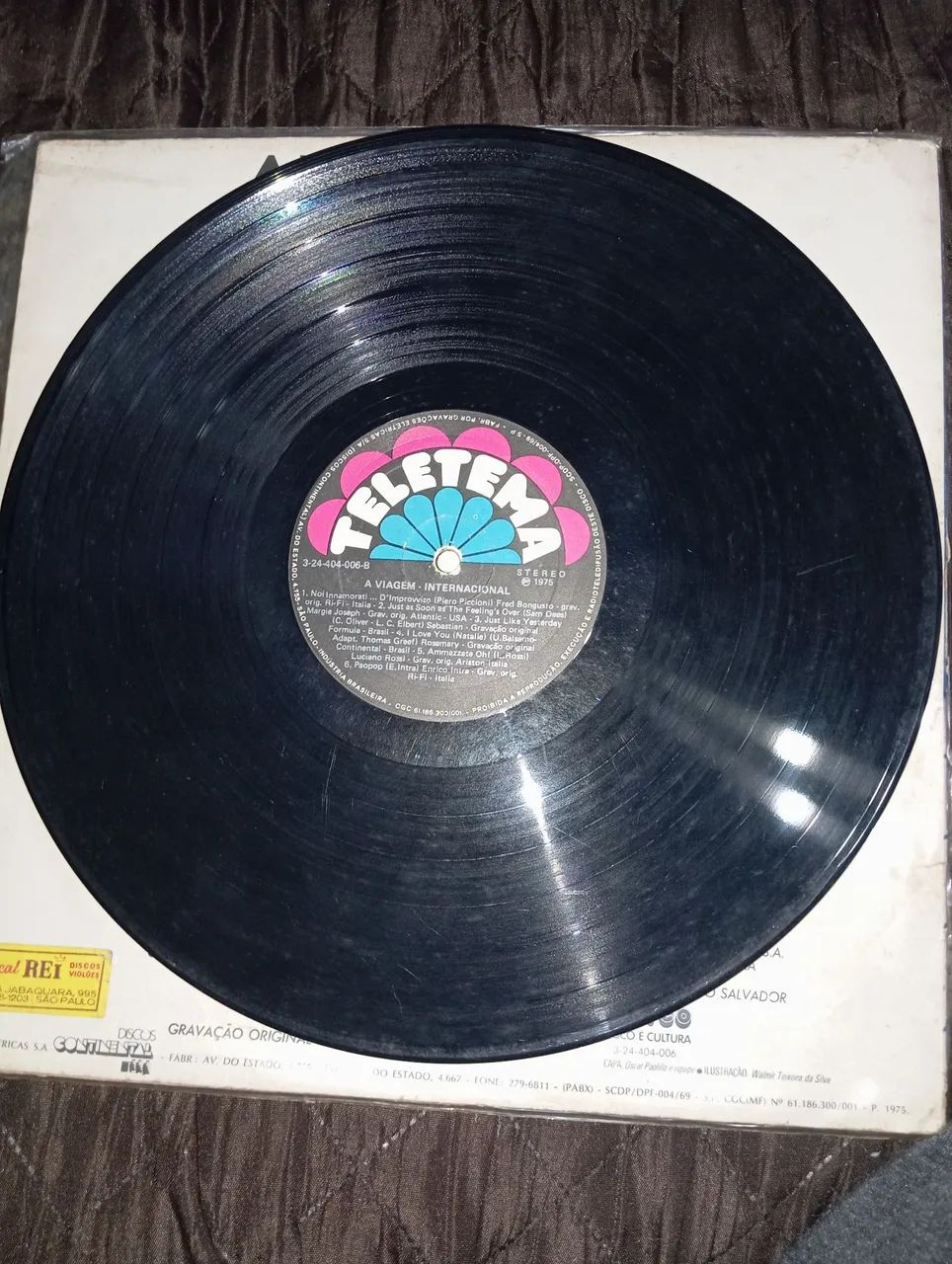 LP da novela a viagem 1977 internacional  - Foto 4