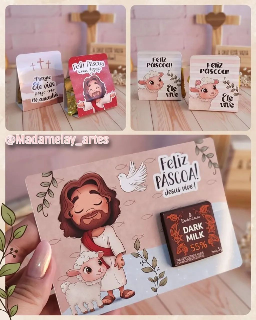 Lembrancinhas Páscoa Cristã - Foto 4