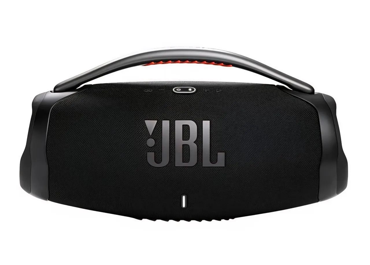 (Lacrada) Caixa de Som JBL Boombox 3 Bluetooth 180W RMS IP67 24H Bateria - Preta