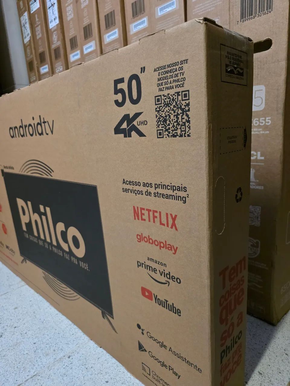 Smart TV Philco 50" Android TV 4K UHD - Foto 3