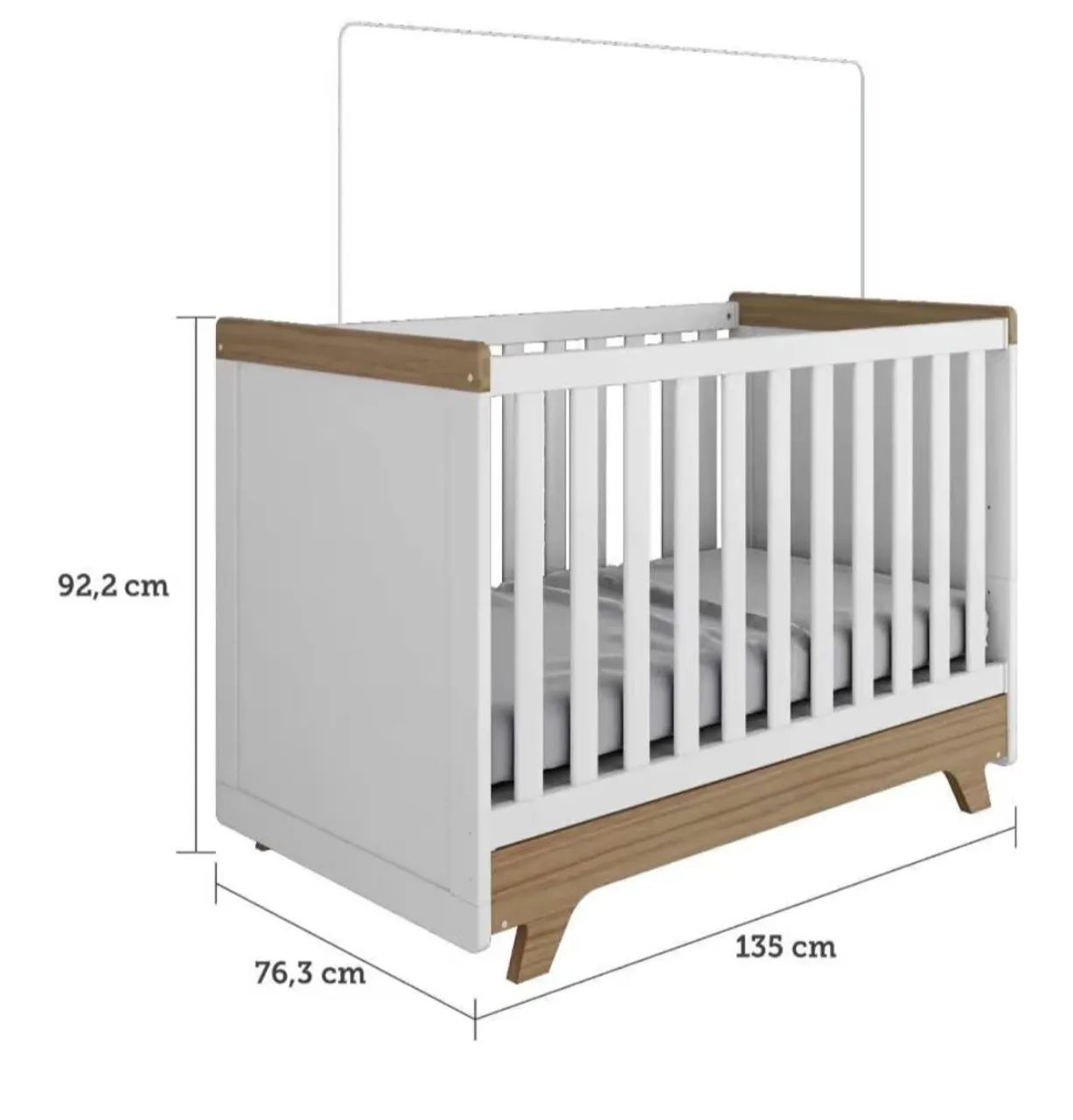 Mini Berço 2 em 1 - Foto 2