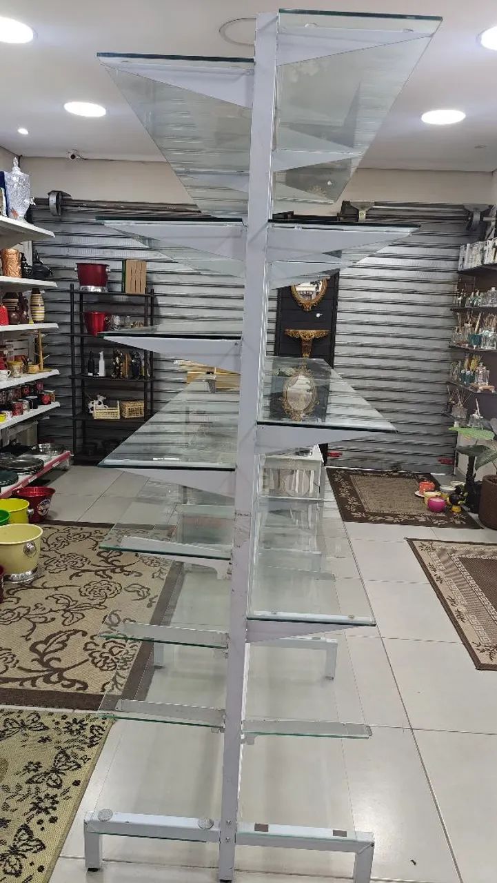Expositor/Prateleira de Vidro para Comércio - Foto 6