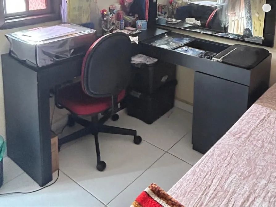 Penteadeira em L 