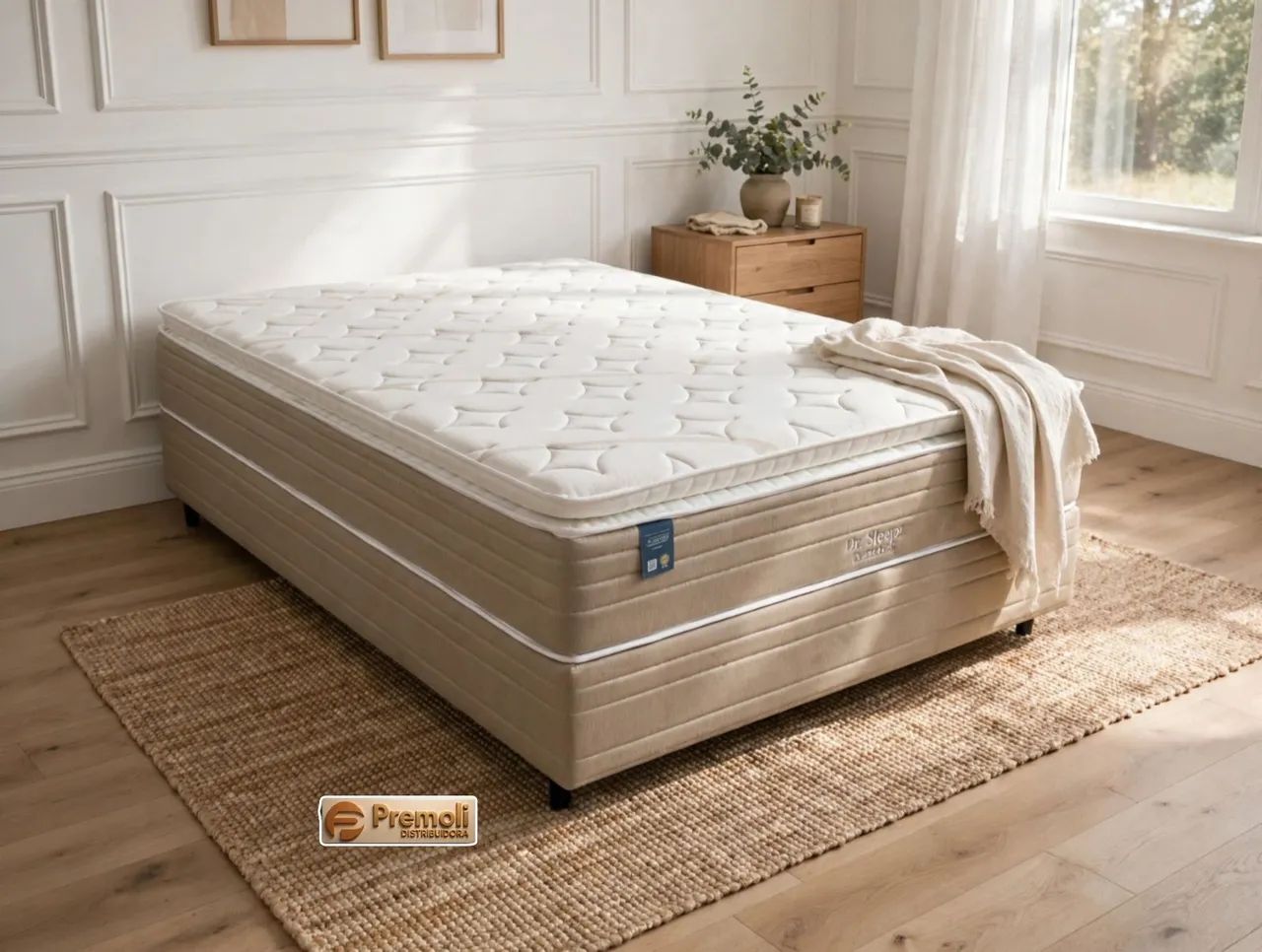 CAMA BOX COM MOLAS. - Foto 2