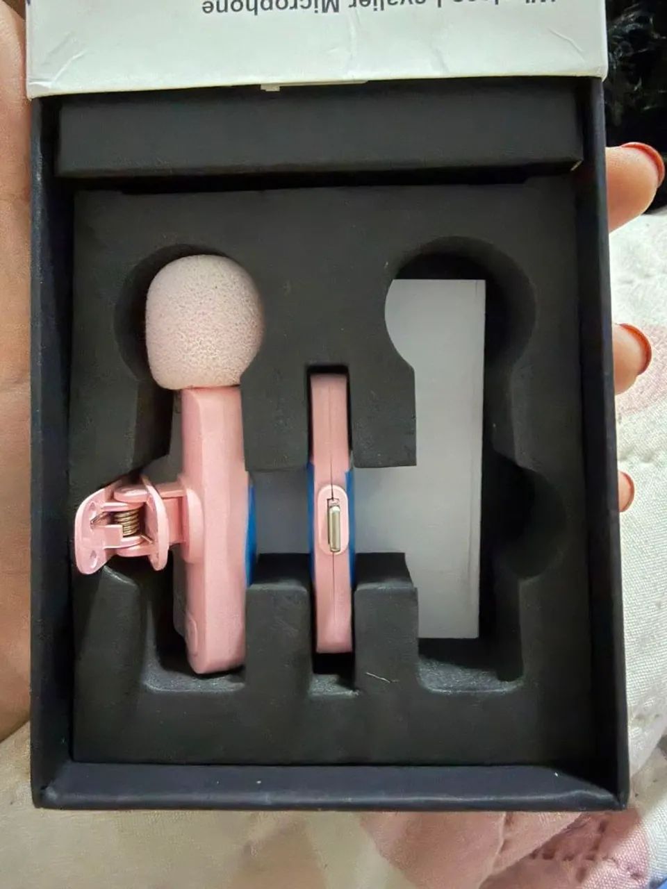 Microfone Rosa Lapela  - Foto 2