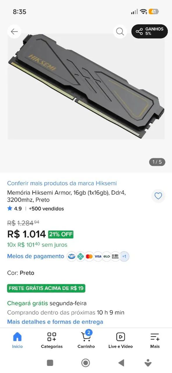 Memoria ram 32gb - Foto 2