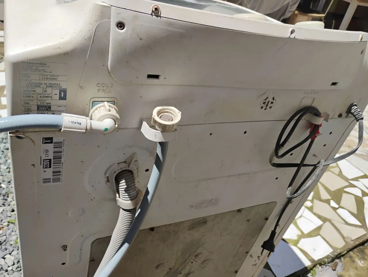 Máquina de lavar com Defeito para retirada de peça  - Foto 5