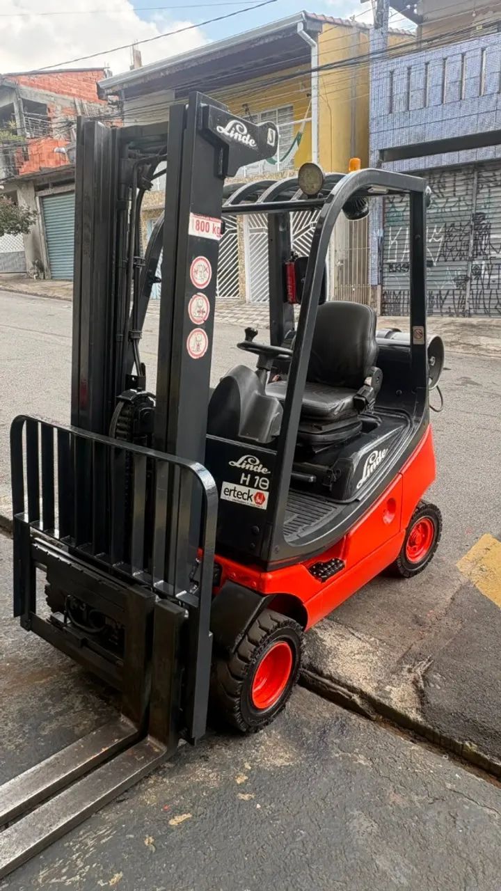 Empilhadeira Linde H18 | 1.800kg | Triplex 4,80m | Deslocador Lateral - Foto 3