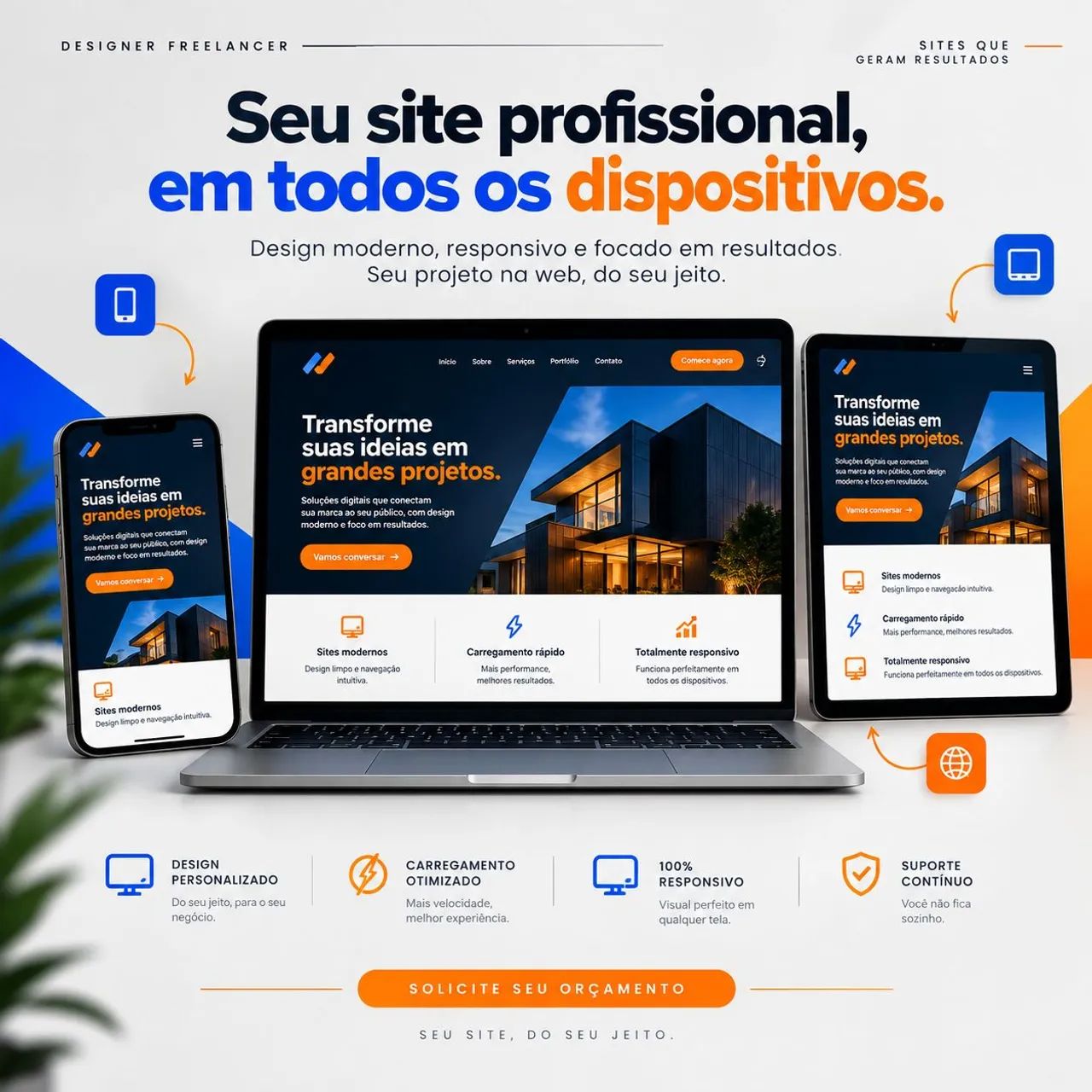Criação de sites profissionais ? do simples ao completo