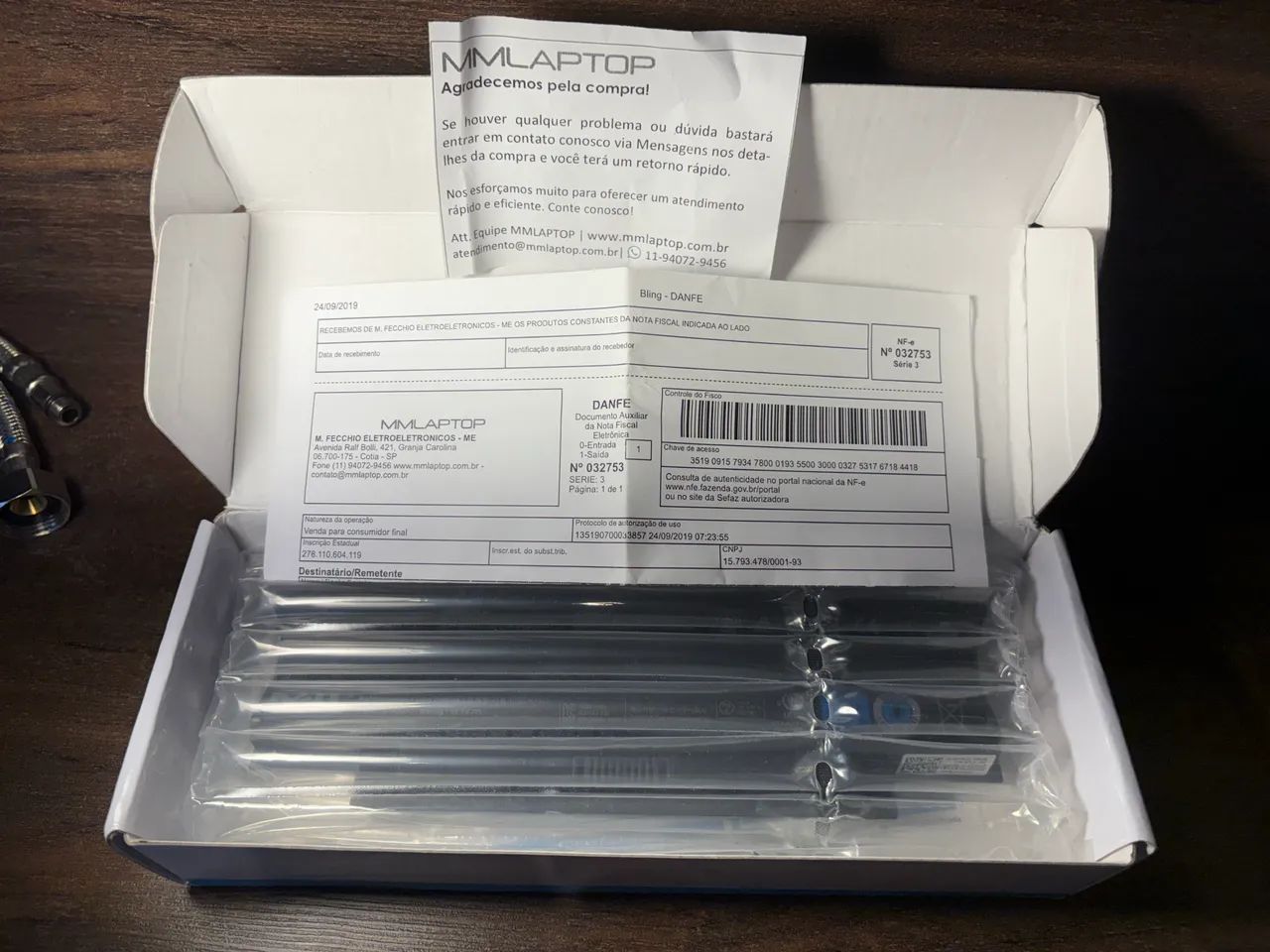 Bateria Para Notebook Dell Precision 15-7510 - 6 Celulas - Foto 3