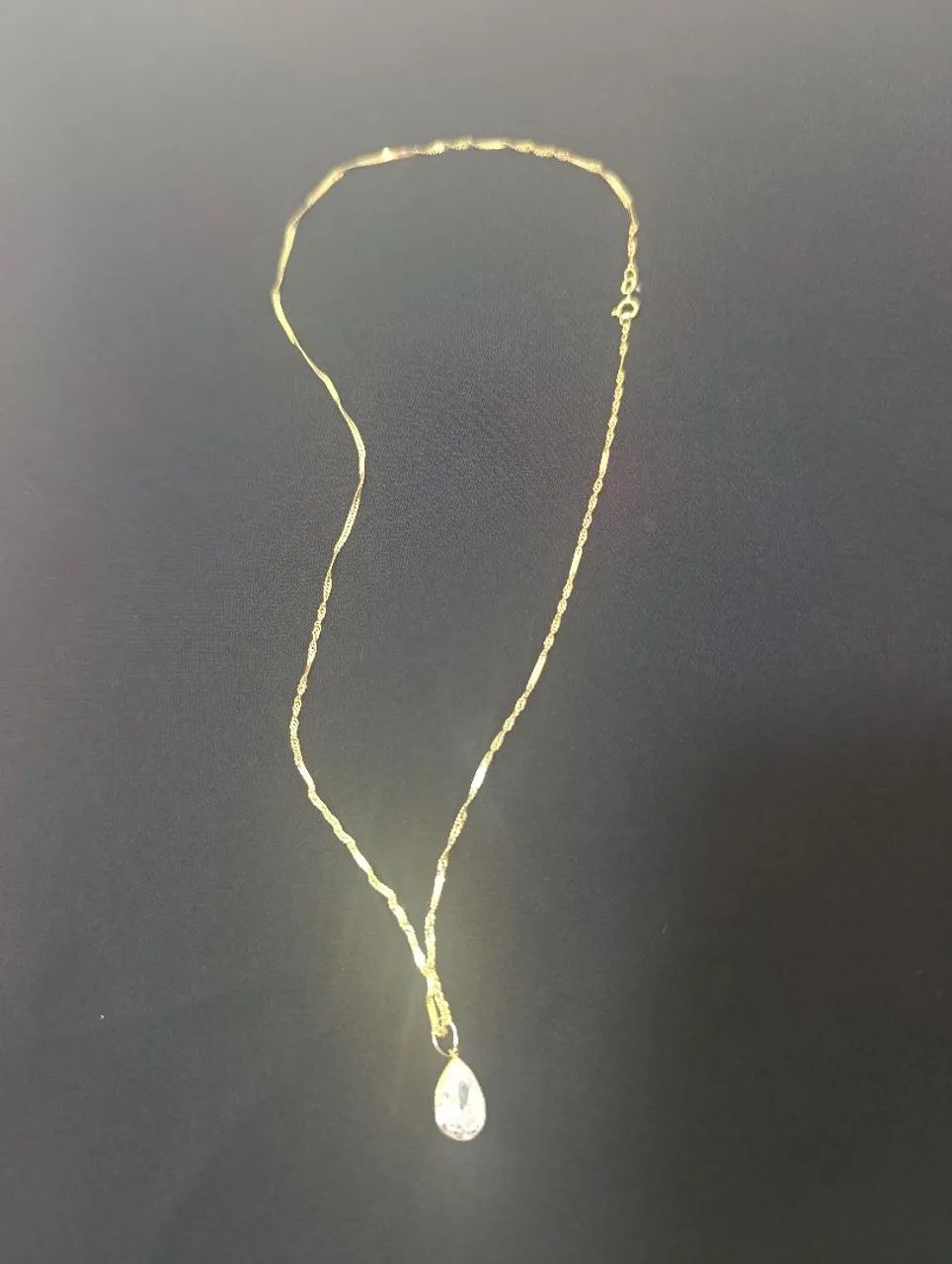 Vendo cordão de ouro trabalhado 