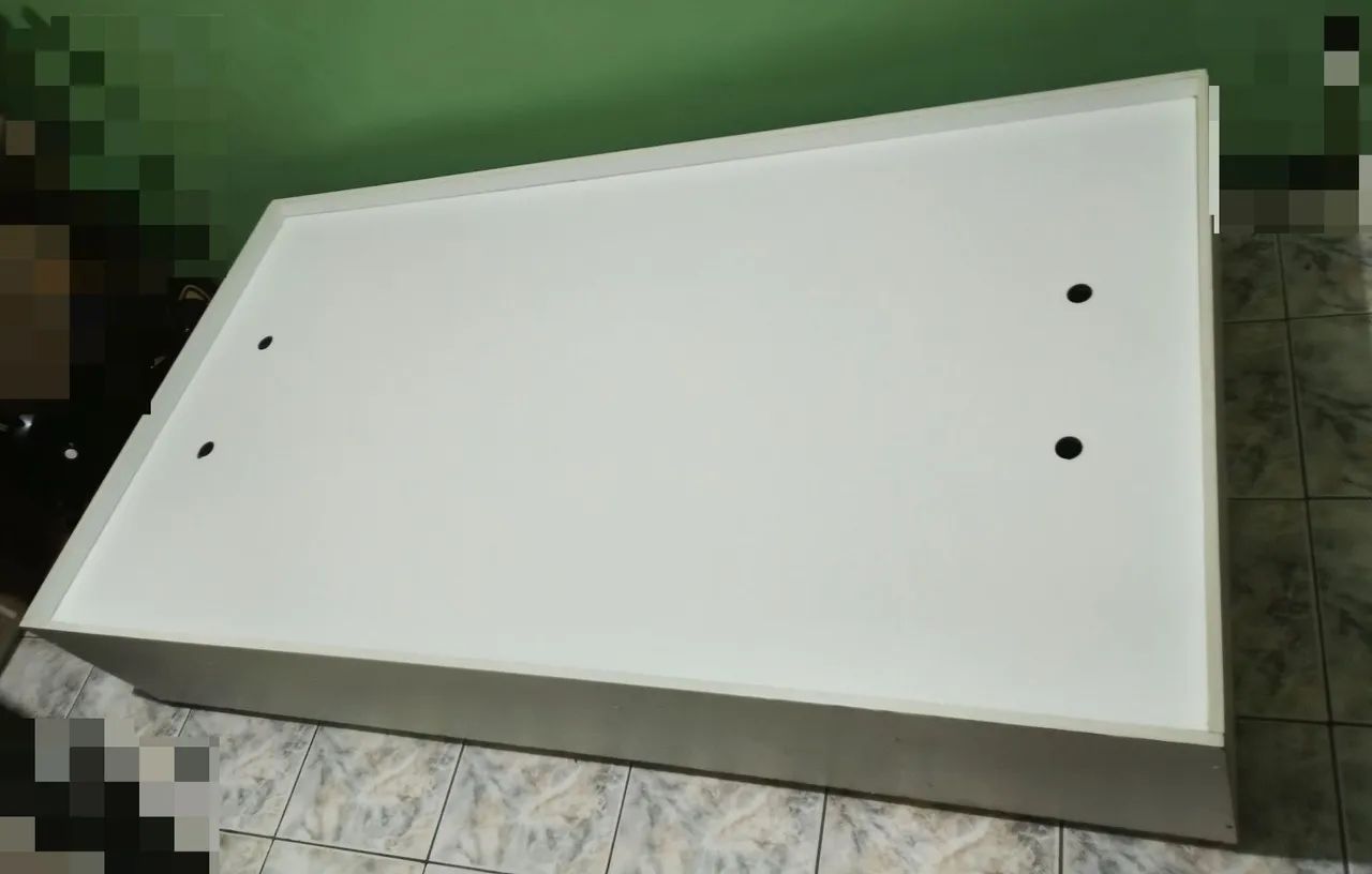 Vendo base de cama solteirão MDF  - Foto 2