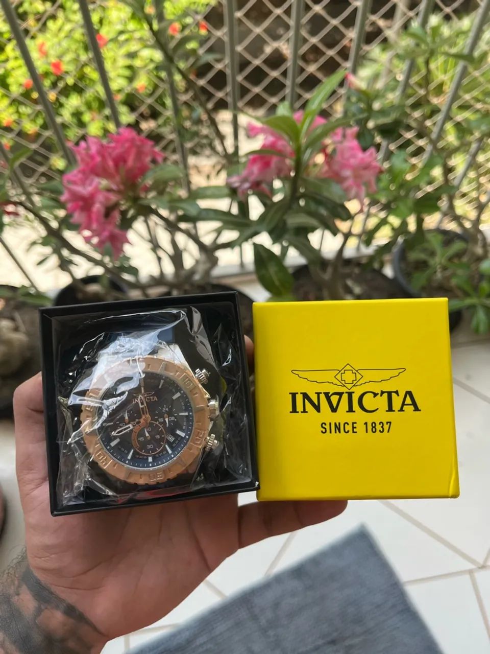 Relógio Invicta Aviator, Quartzo de aço inoxidável  - Foto 4