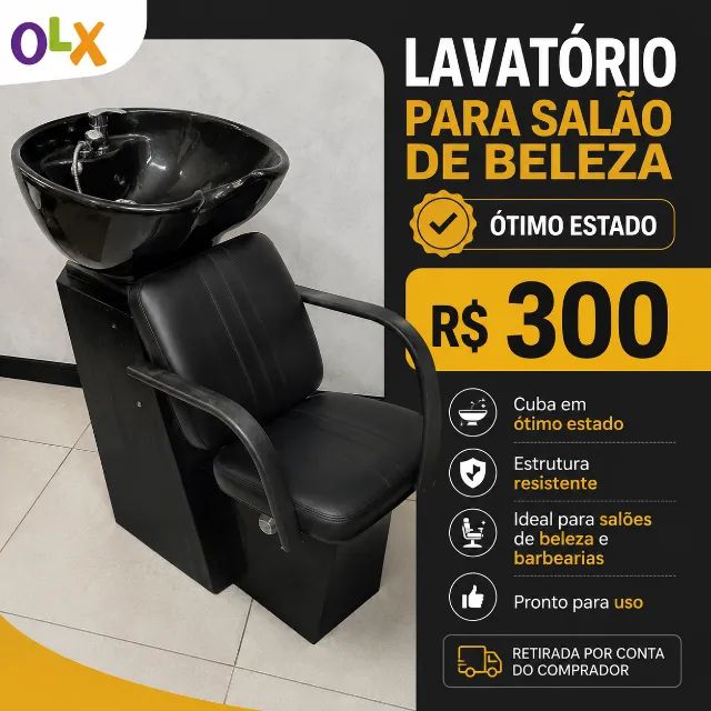 Lavatório para Salão de Beleza - Ótimo Estado - R$ 300 - Foto 3