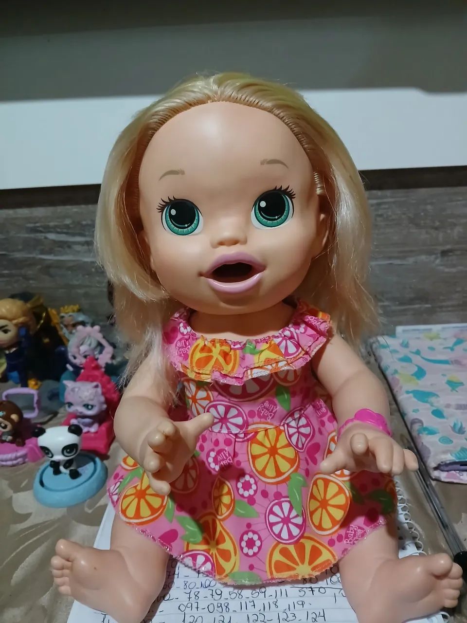 Vendo boneca baby alive funcionando 