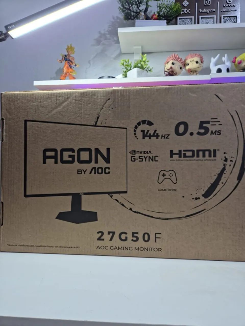 Monitor 27' 144HZ - Aoc Agon
