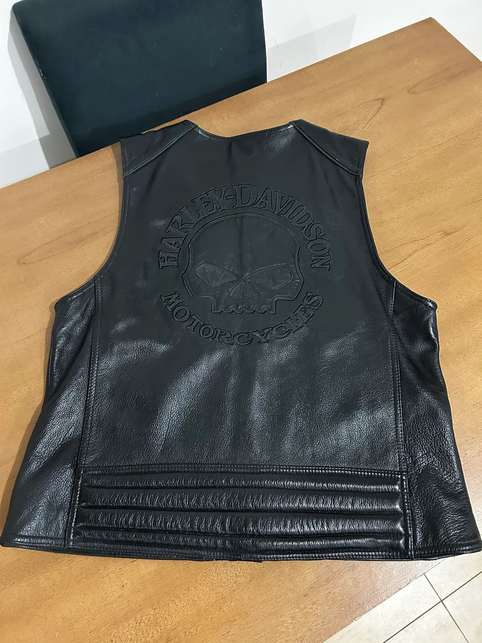 Colete Couro Harley Davison